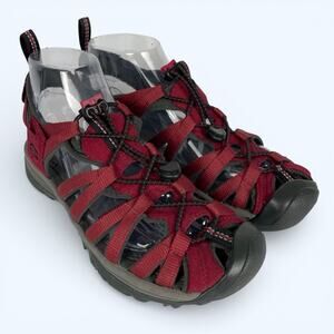 Keen Women's Sandal Shoes Whisper Size 7.5M Red Athletic Sport
